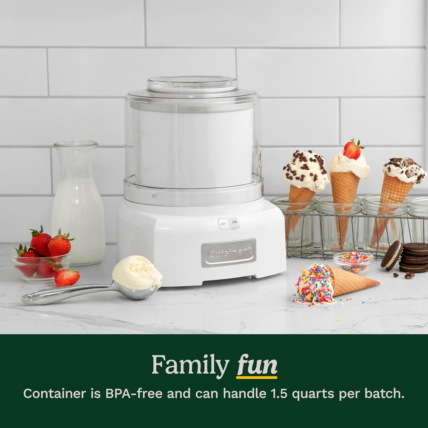 Cuisinart Ice Cream Maker - Make Treats Fast!