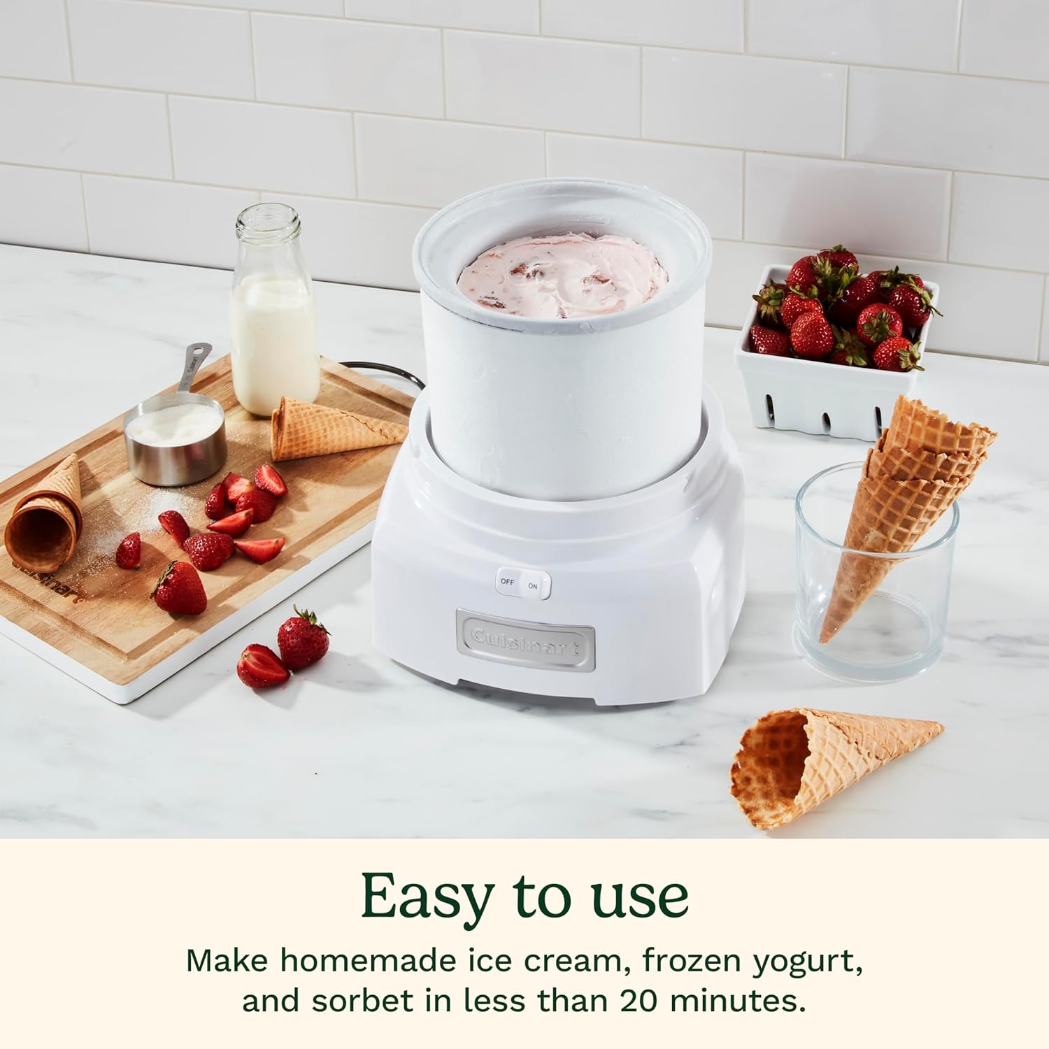 Cuisinart Ice Cream Maker - Make Treats Fast!